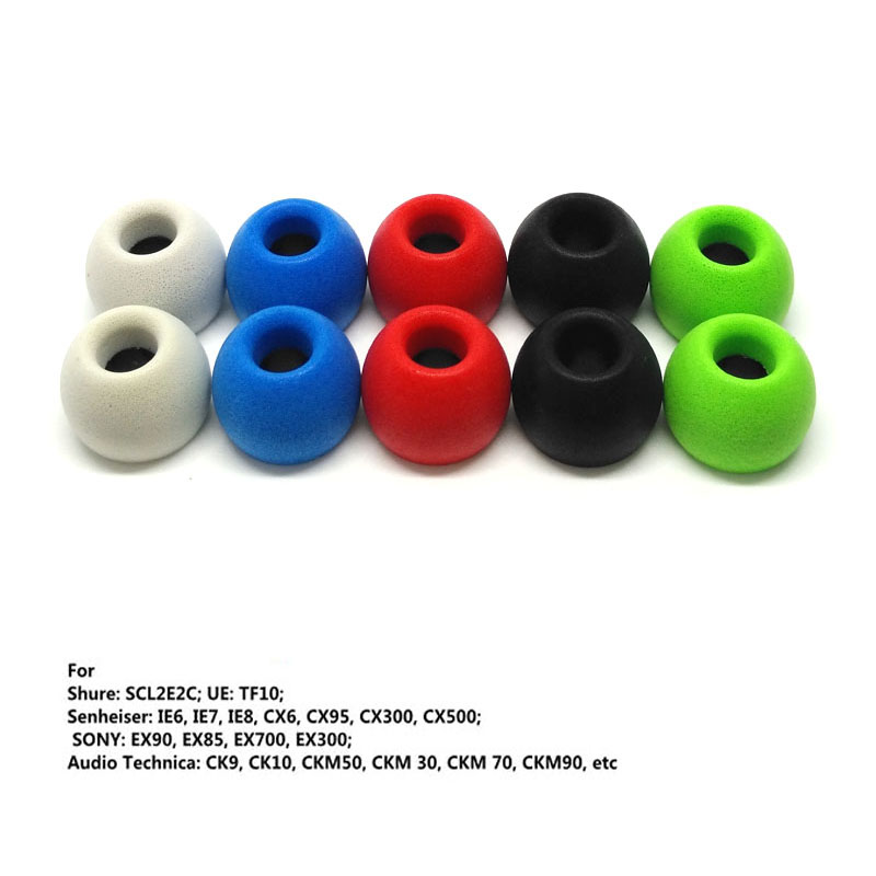 1Pair ANJIRUI Memory Foam Eart - огляд і ціна Earphone Foam Tip