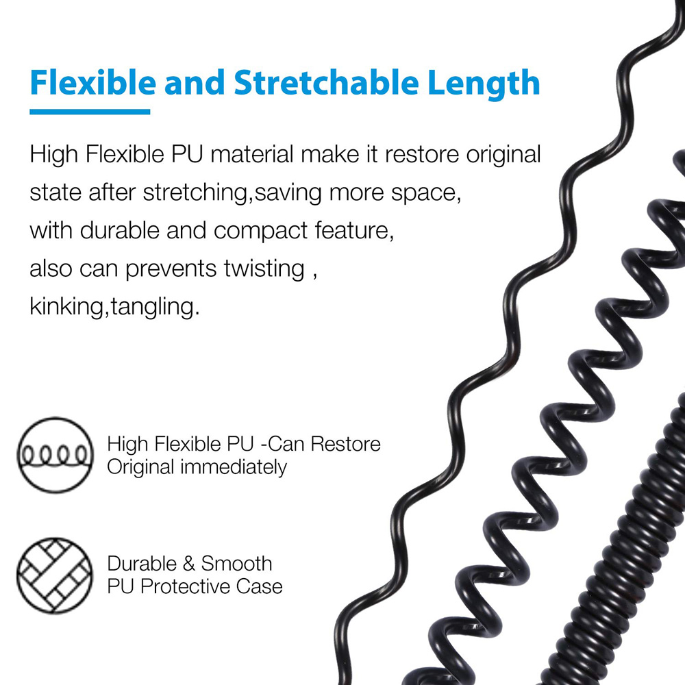 Spring Spiral Coiled Cable for - огляд і ціна Sennheiser Headphone Hd 560S