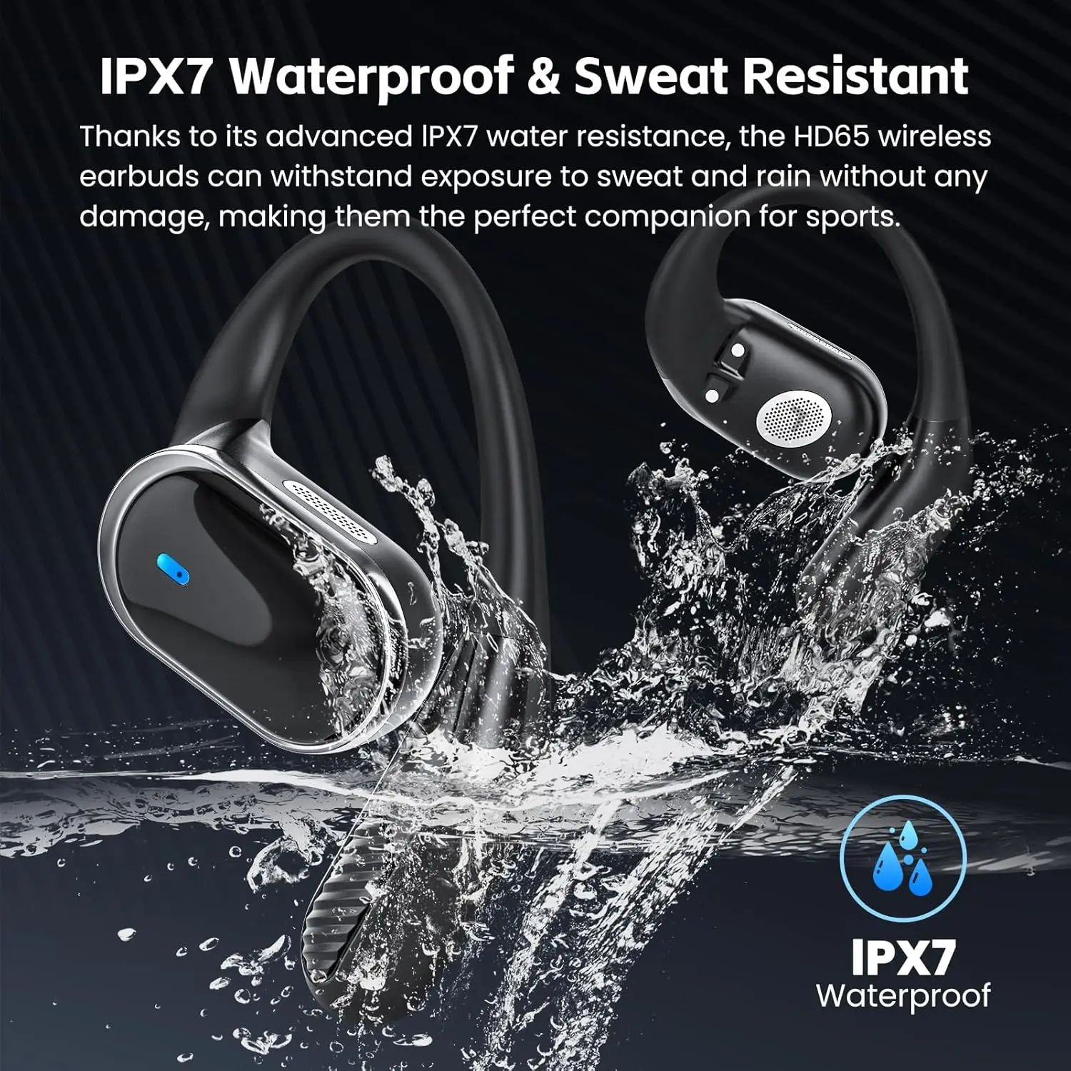 Bluetooth Earphones Wireless H - огляд і ціна Sports Earphone Hook