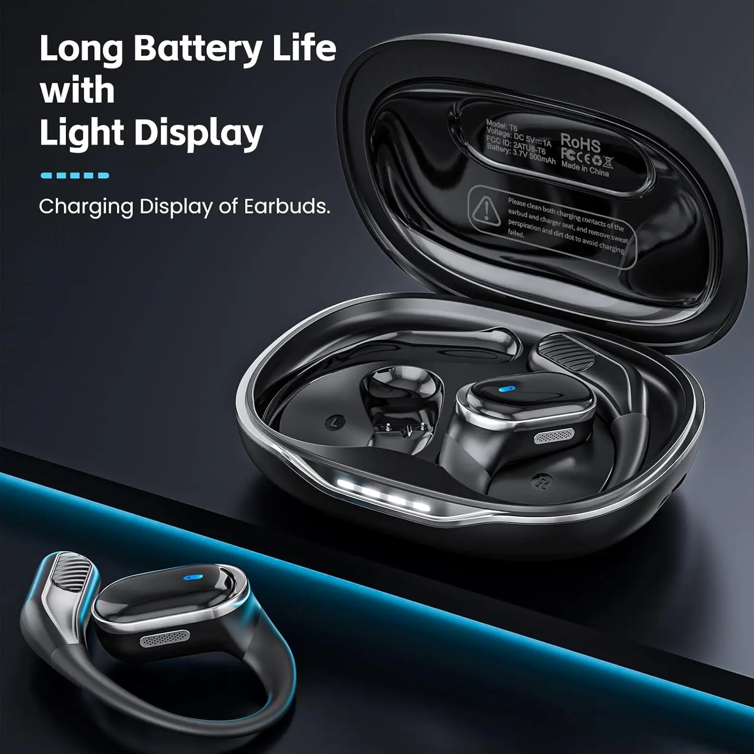 Bluetooth Earphones Wireless H - огляд і ціна Sports Earphone Hook